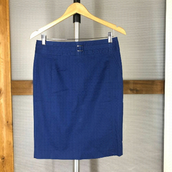 Jacob Dresses & Skirts - JACOB Blue Pencil Skirt Sz 6
